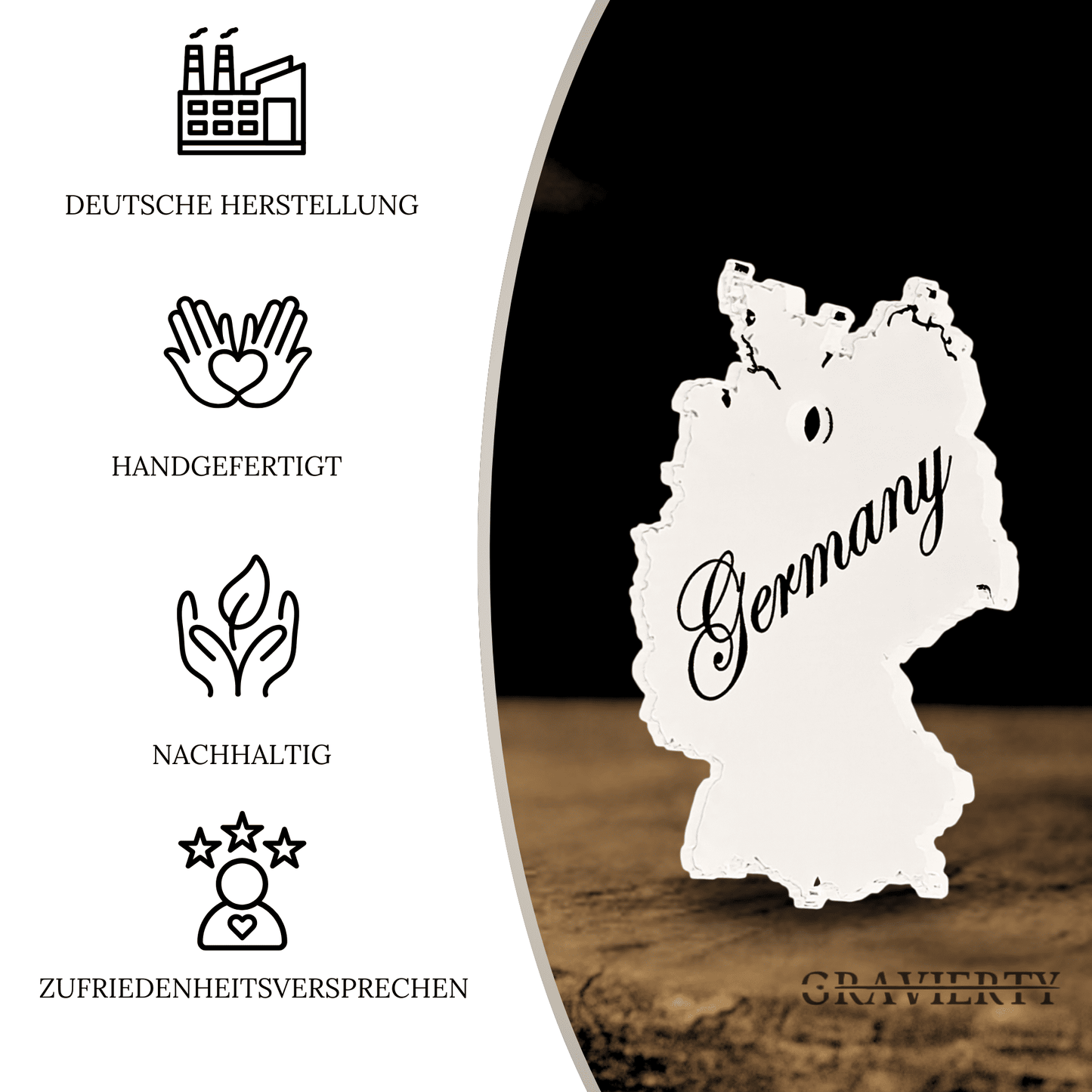 Acryl Duftbaum 'Deutschland'