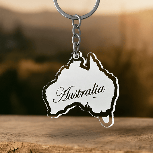 Acryl Schlüsselanhänger 'Australien'