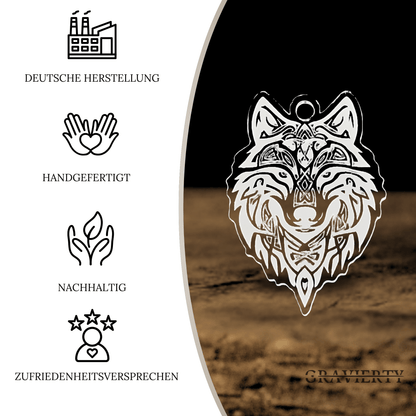 Acryl Duftbaum 'Wolf'
